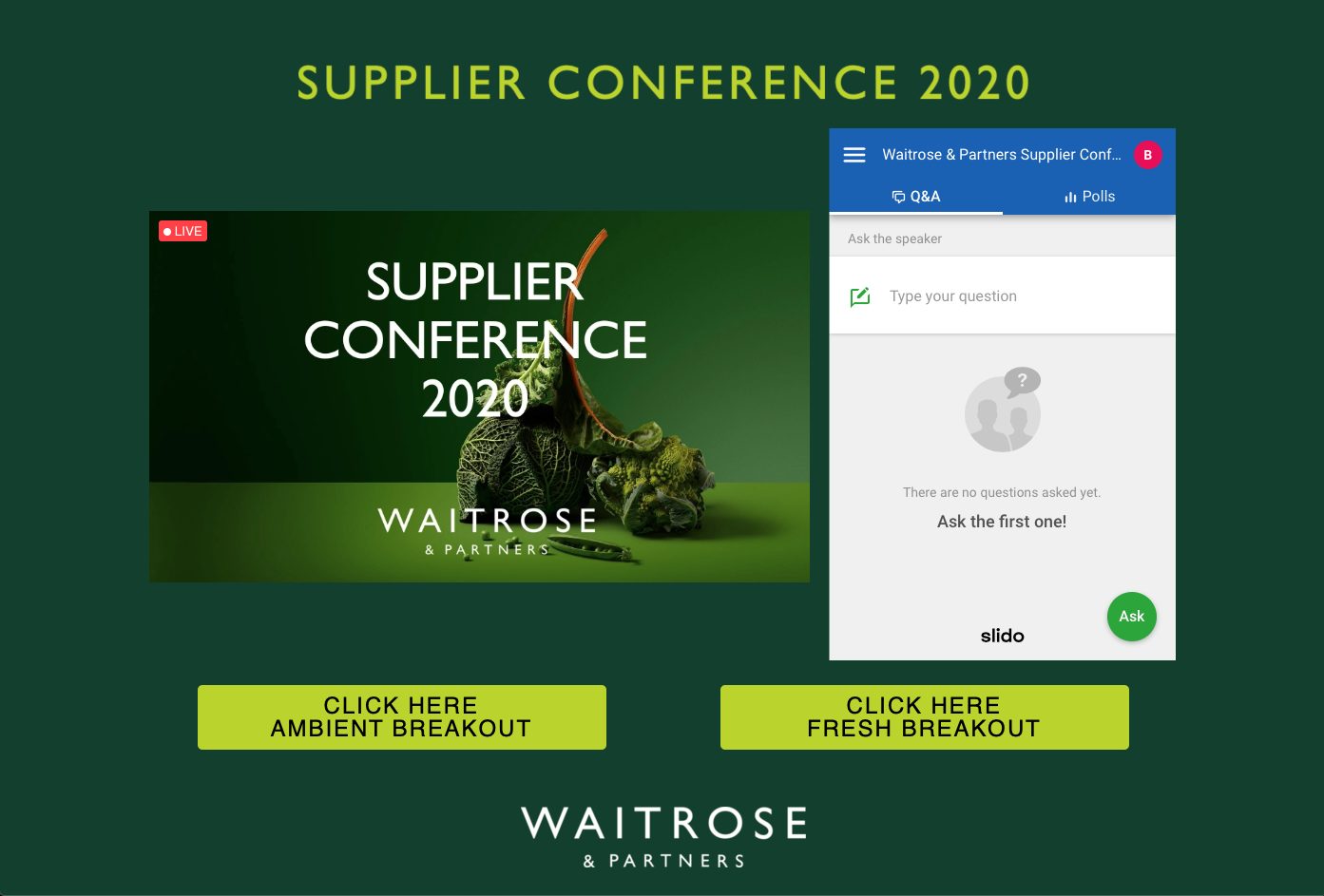 VSE virtual event platform